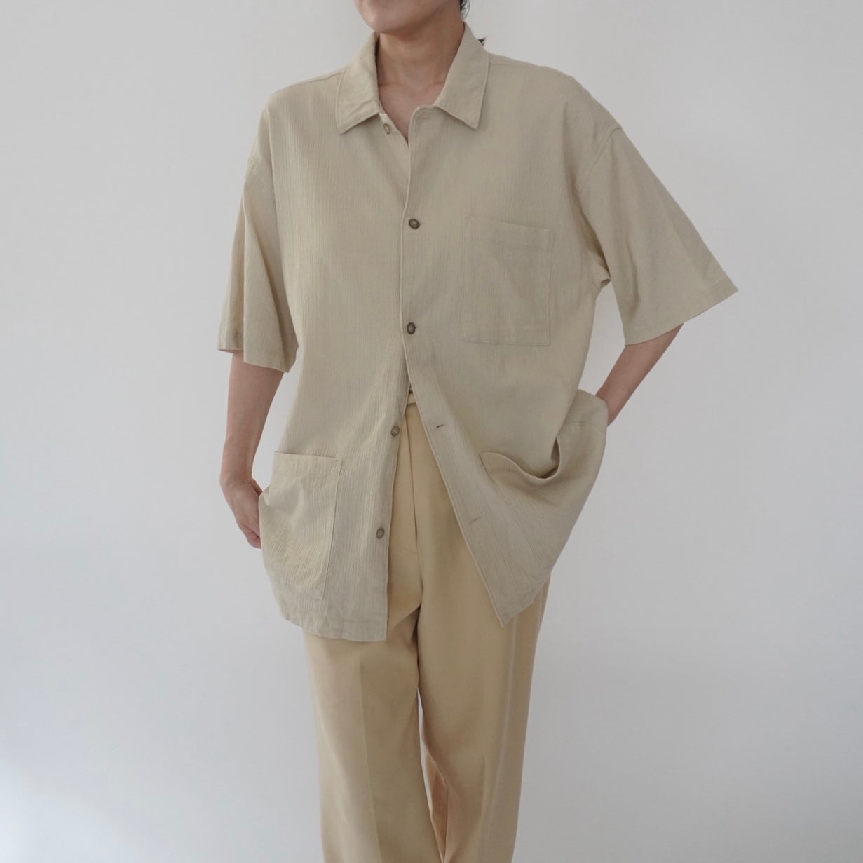 90s Beige Shirt