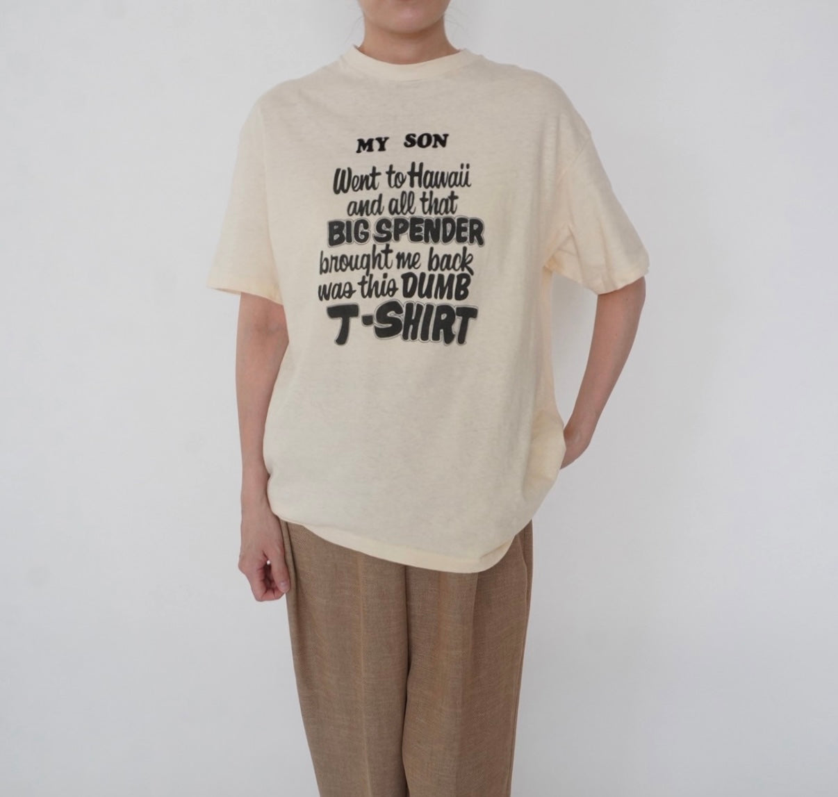 80s Printed T-shirt Made in USA