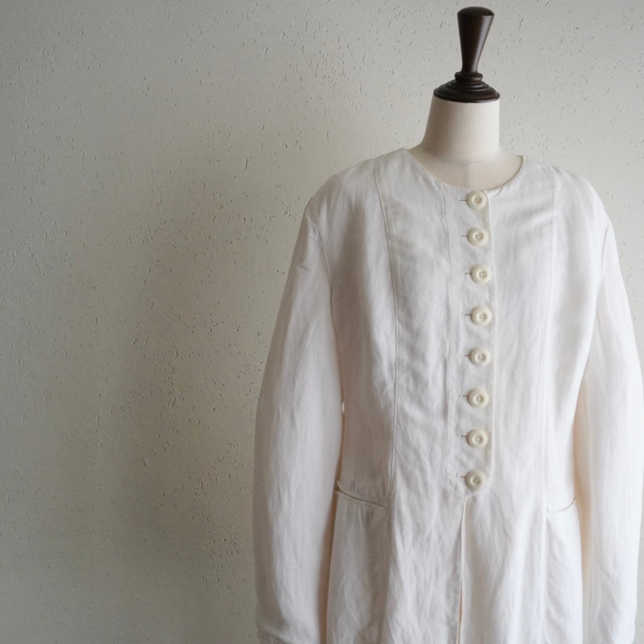 90s "ARMANI EXCHANGE" Linen Jacket Made in Italy