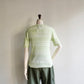 70s Green Striped Top