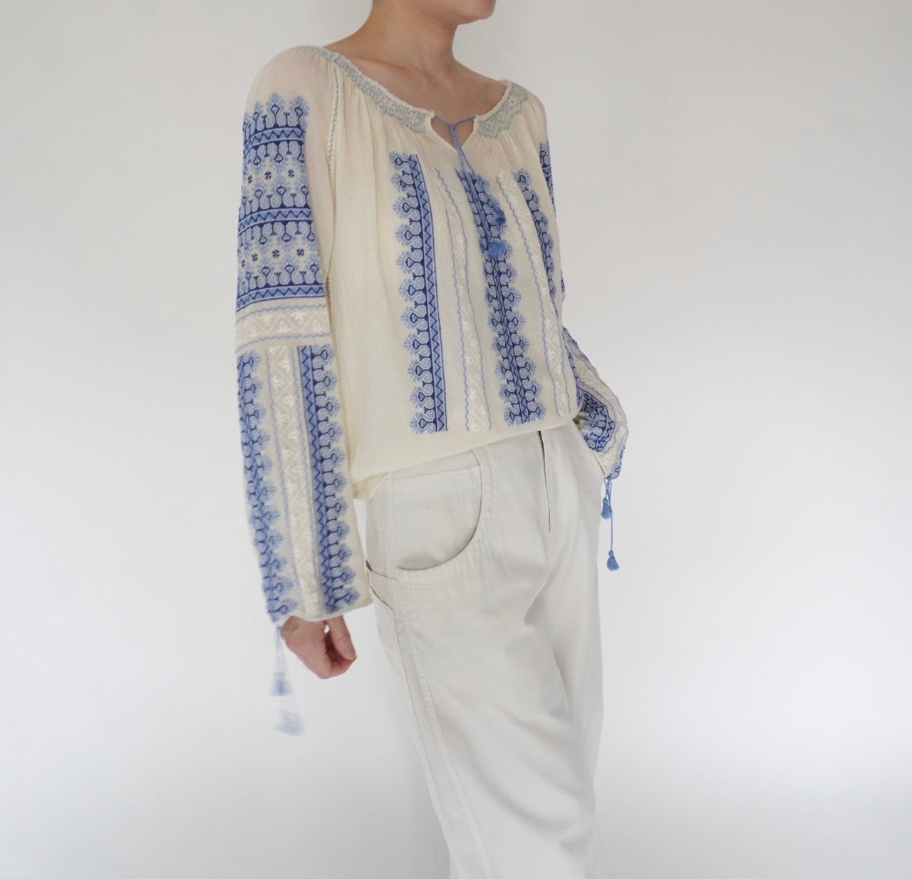 70s Romanian Embroidery Tunic