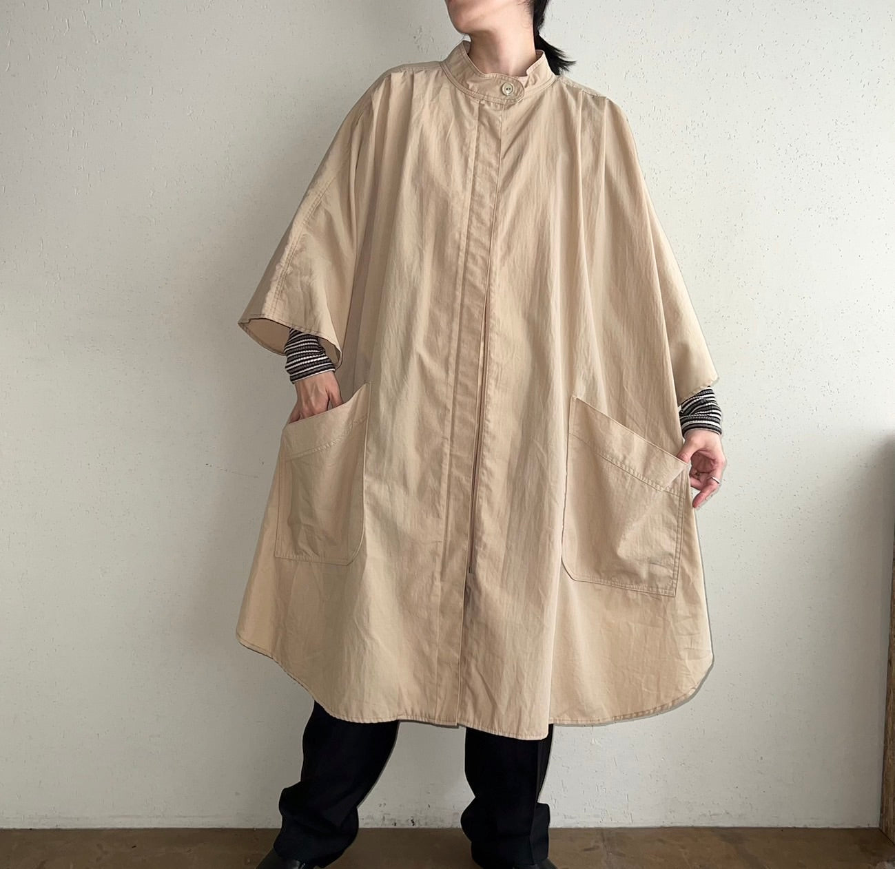 90s Poncho Made in USA