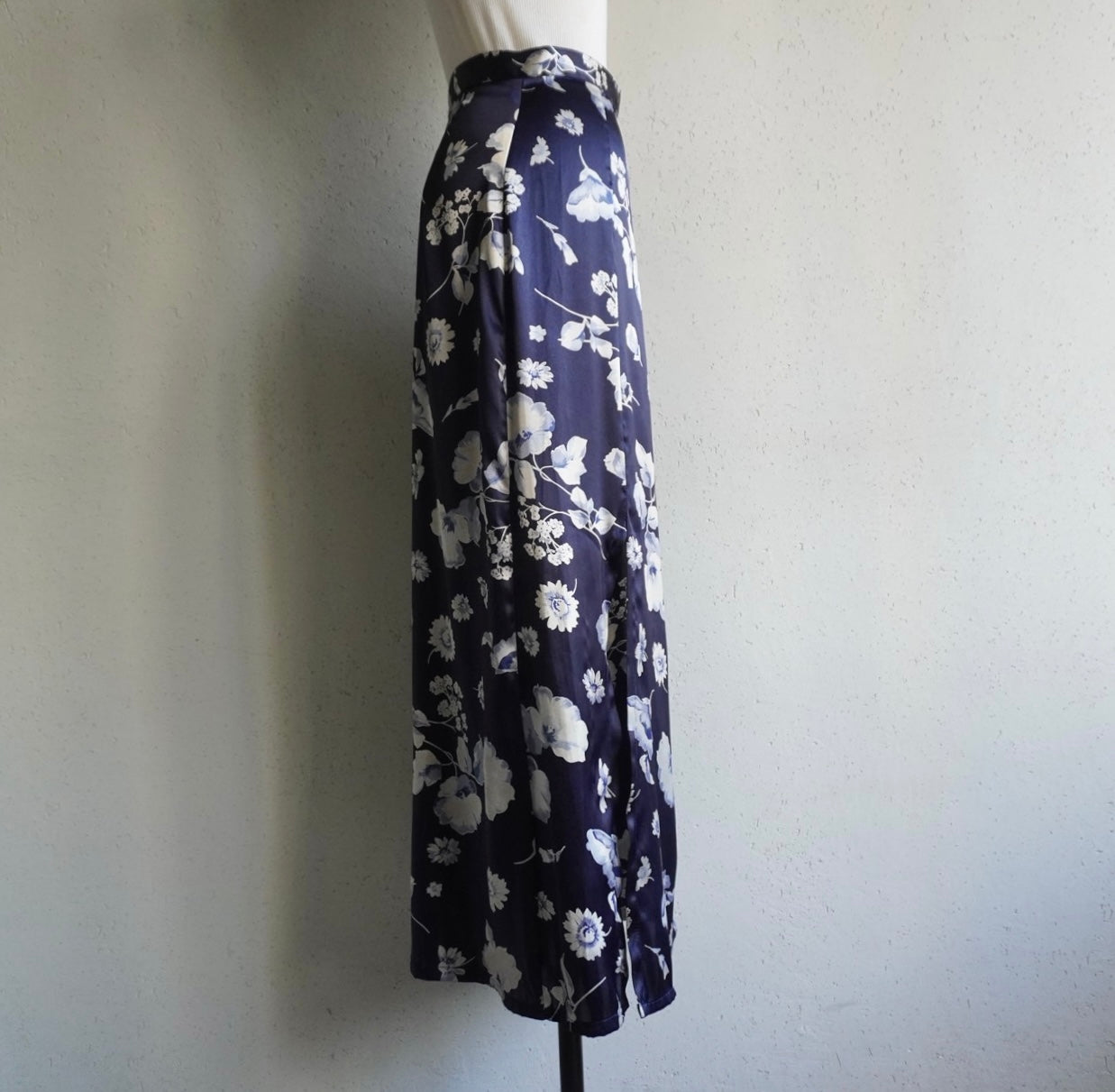 90s Floral Print Skirt