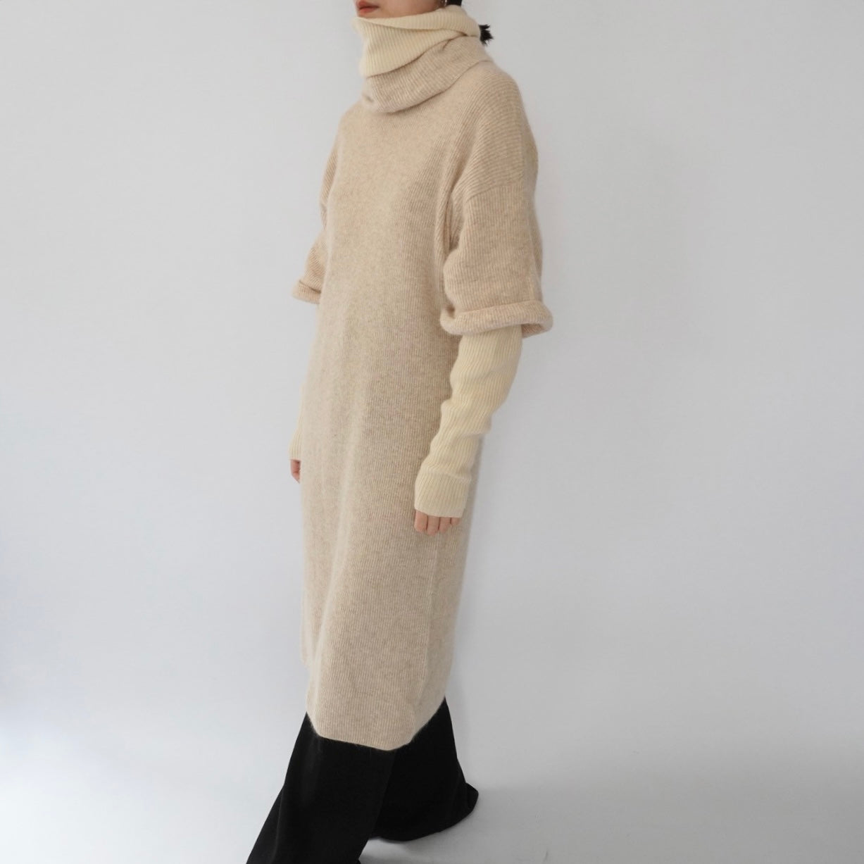 80s Angora Knit Dress
