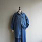 90s EURO Studs Design Denim Jacket,Shirt