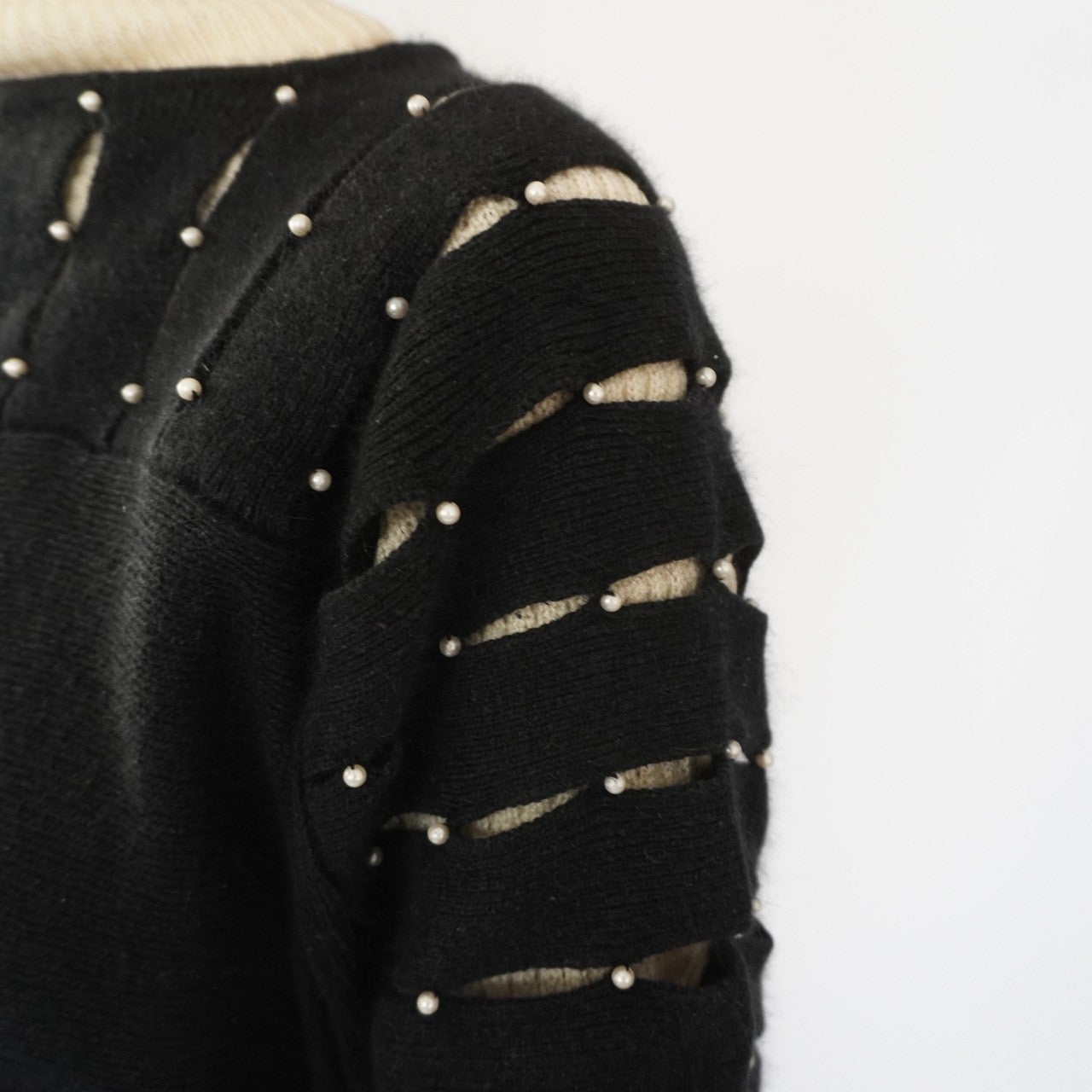 80s Design Knit Top