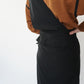 90s One Shoulder Design Dress