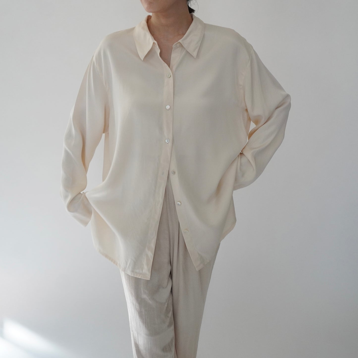 90s Silk Shirt