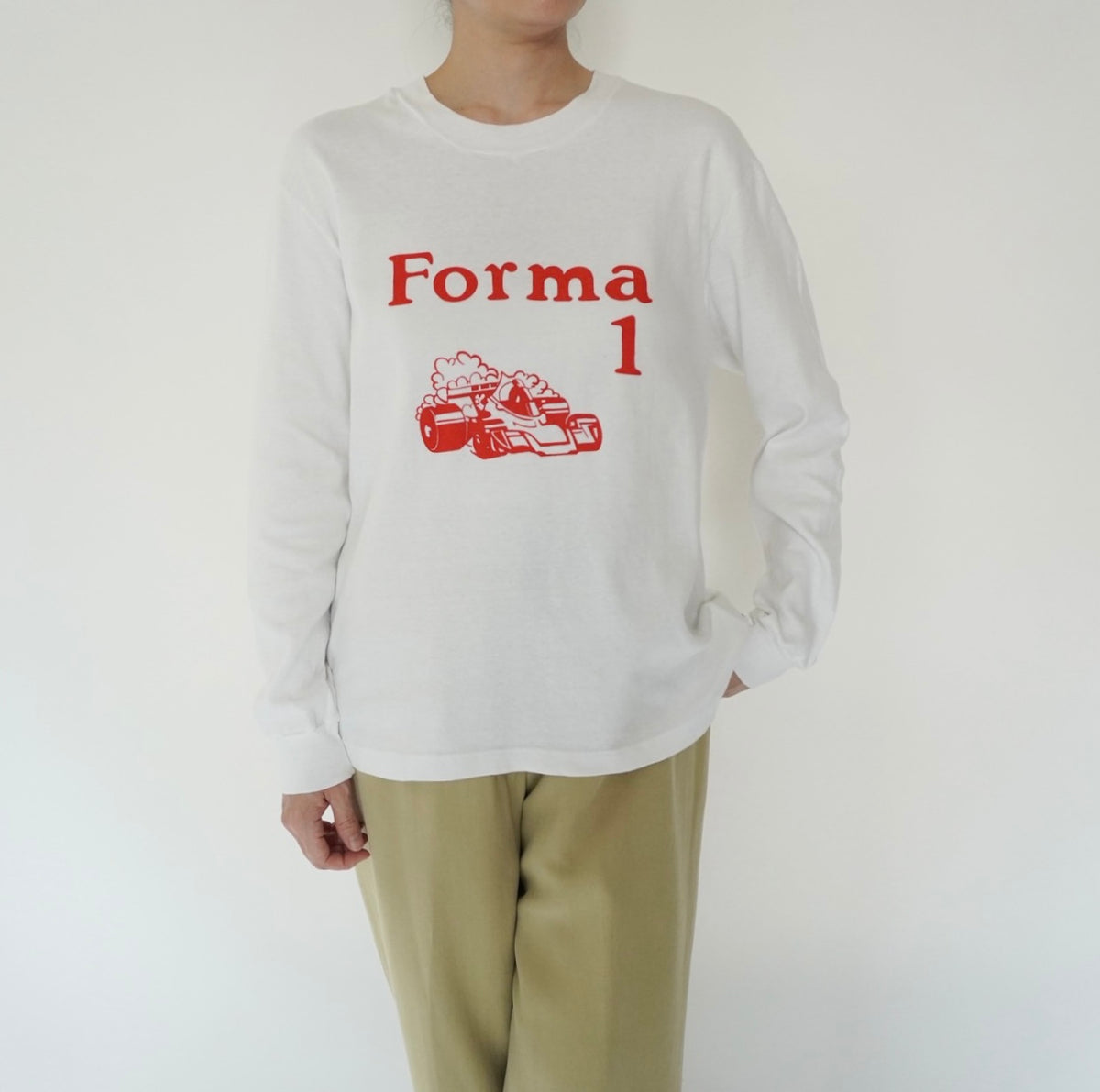 90s EURO Long Sleeves Printed T-shirt