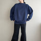 90s Navy Sweater Made in USA