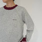 80s Two Tone Printed Sweater Made in USA
