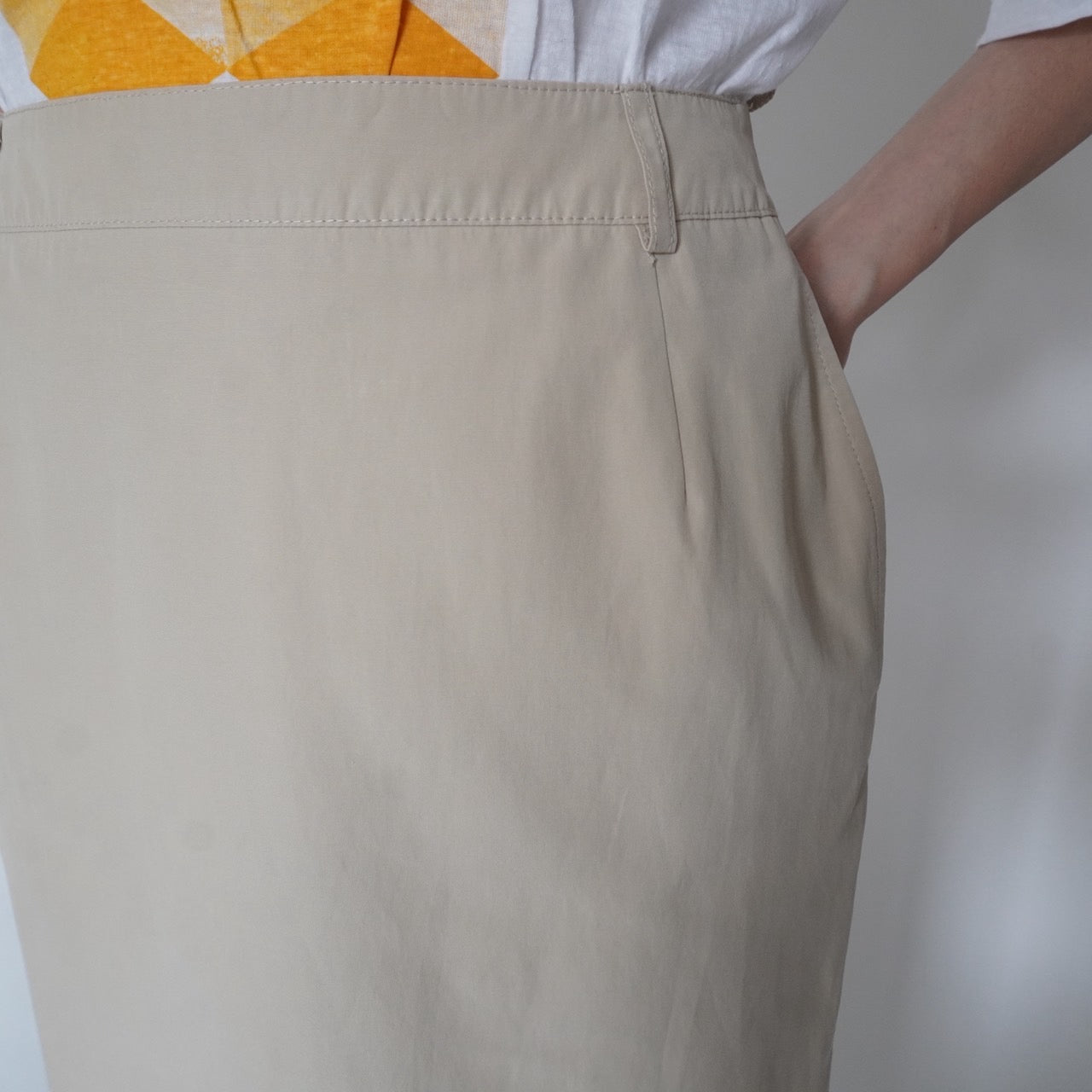 90s EURO Slit Skirt