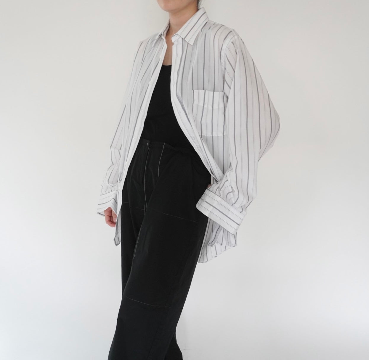 90s Striped Shirt Made in USA
