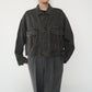80s Black Denim Jacket