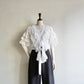 80s Lace Design Blouse