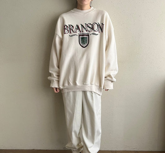 90s Printed Sweater Made in USA