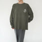 90s Printed Long Sleeves T-shirt Made in USA