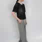 90s Cord Lace Top