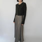 90s Black Cropped Cardigan
