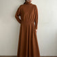 90s Brown Dress