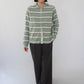 90s Striped Hooded Top