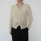 90s Ivory Knit Cardigan