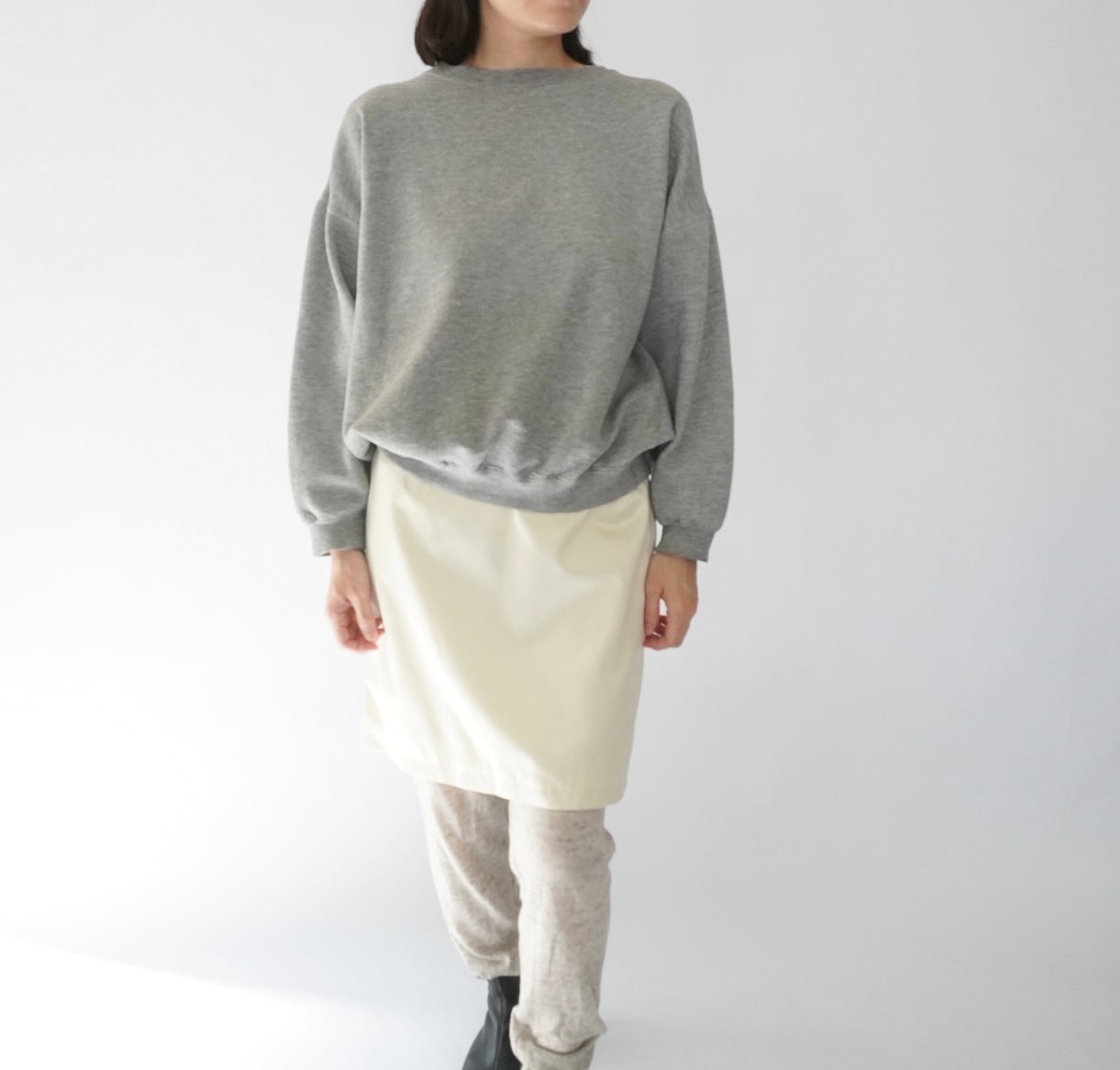 90s Gray Sweater
