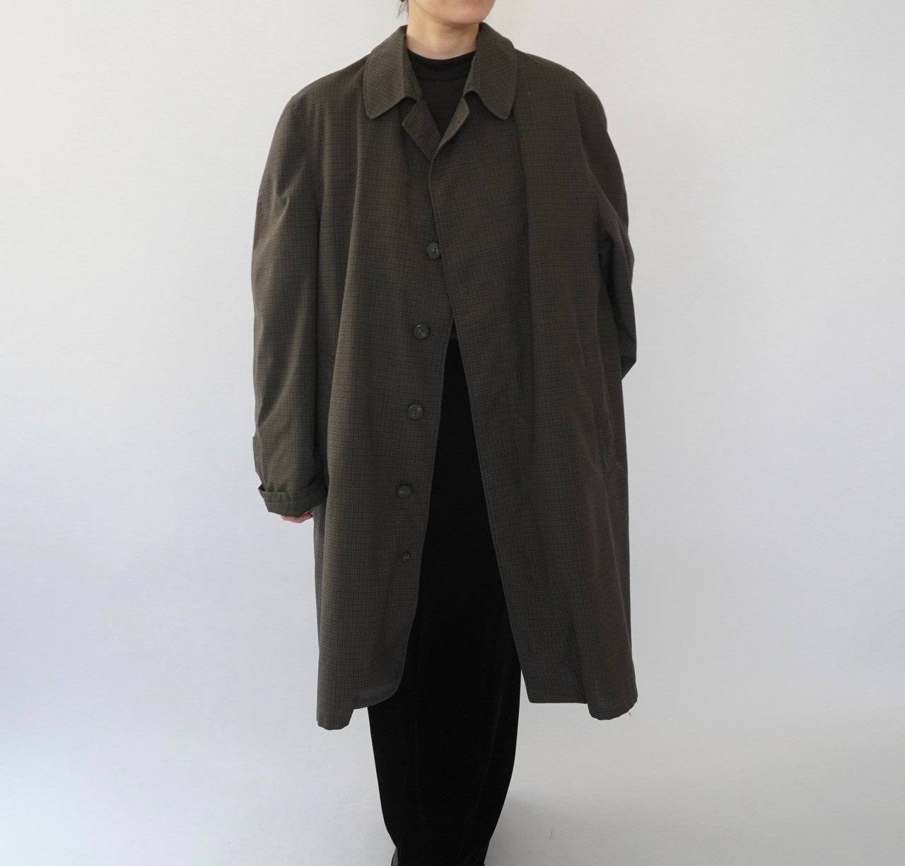 60s "Plymouth" Plaid Coat