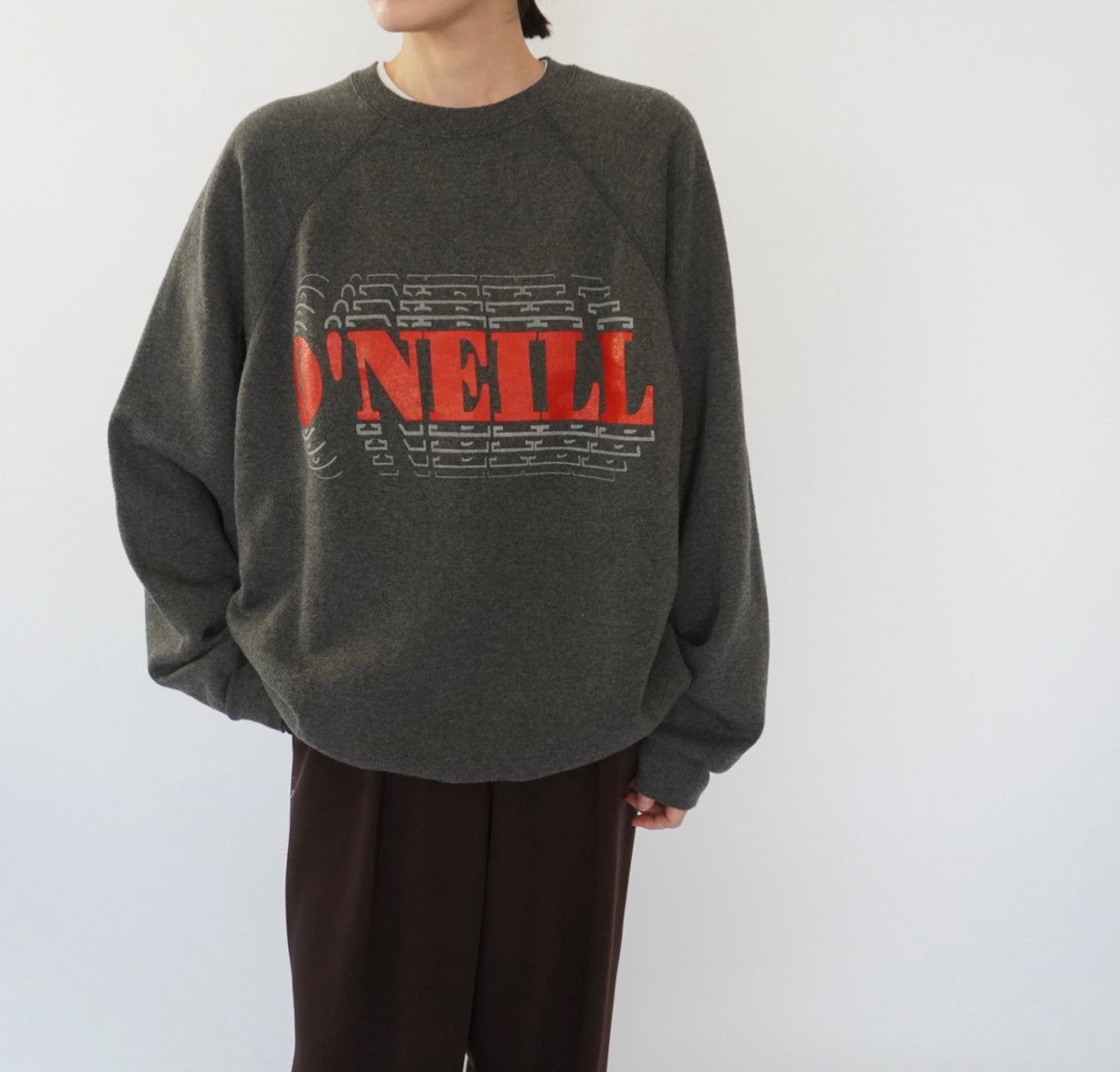 80s Printed Sweater Made in USA
