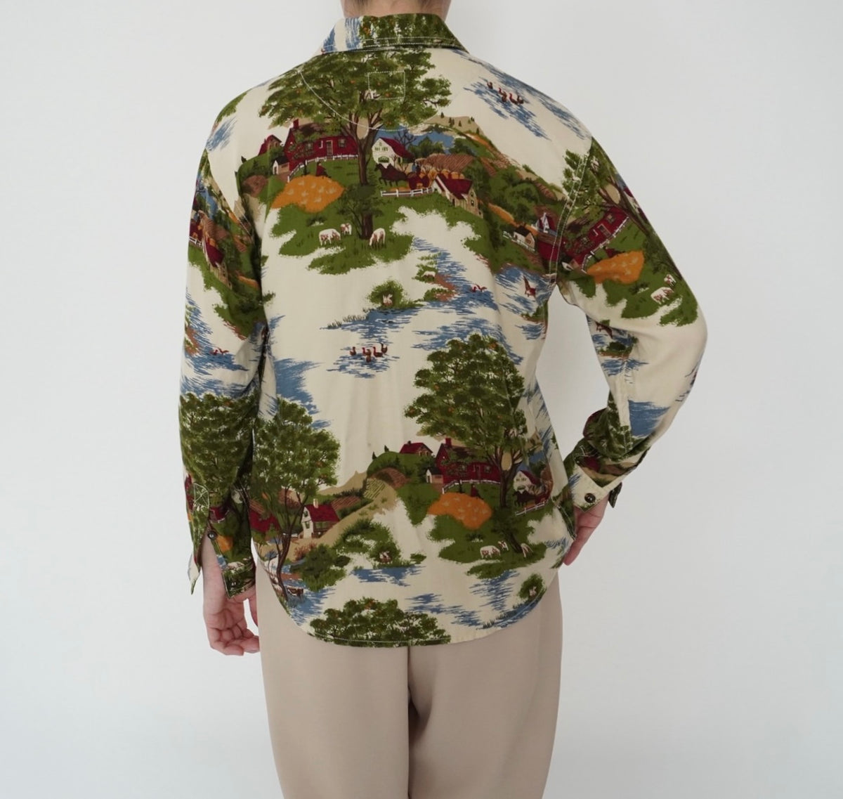90s Printed Shirt