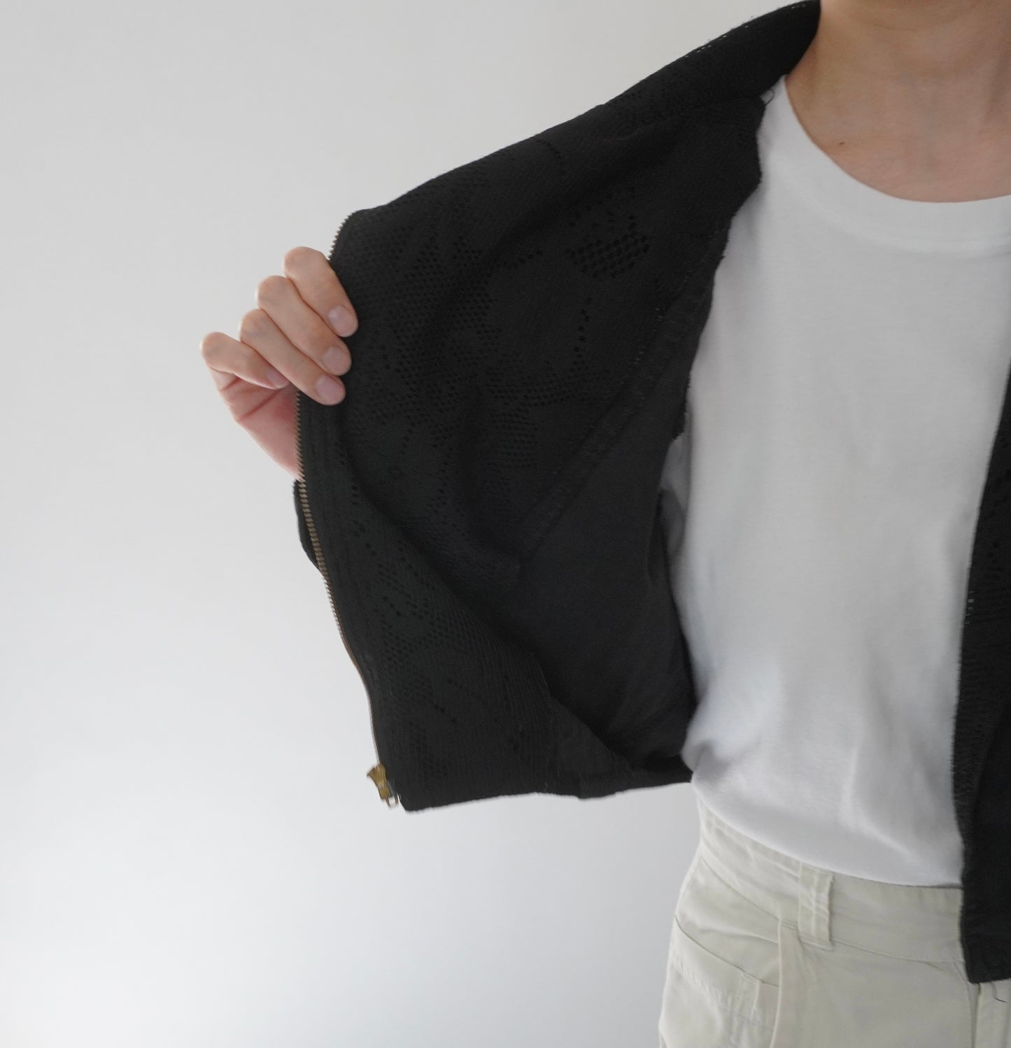 80s Lace Design Jacket