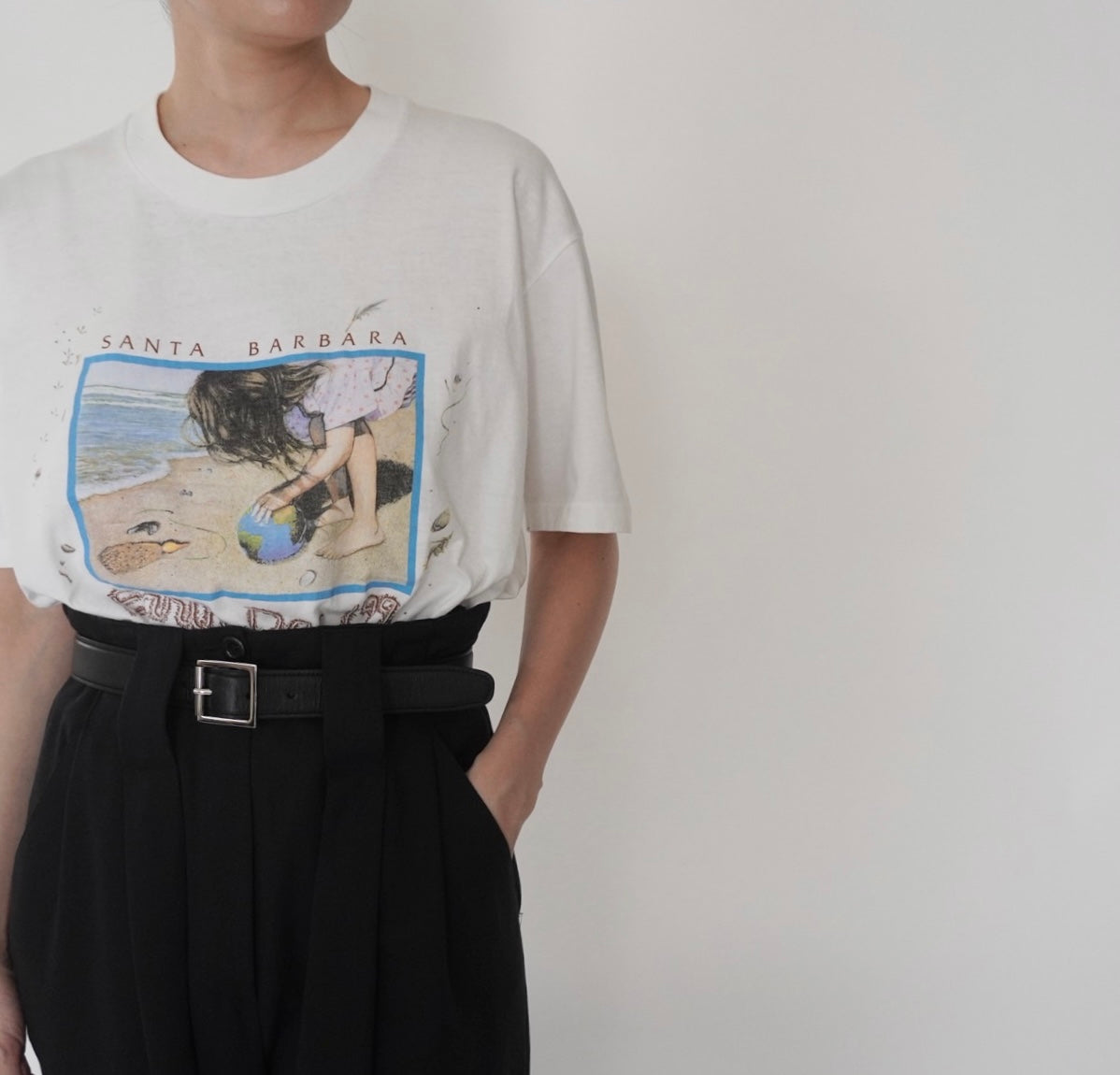 90s Printed T-shirt Made in USA