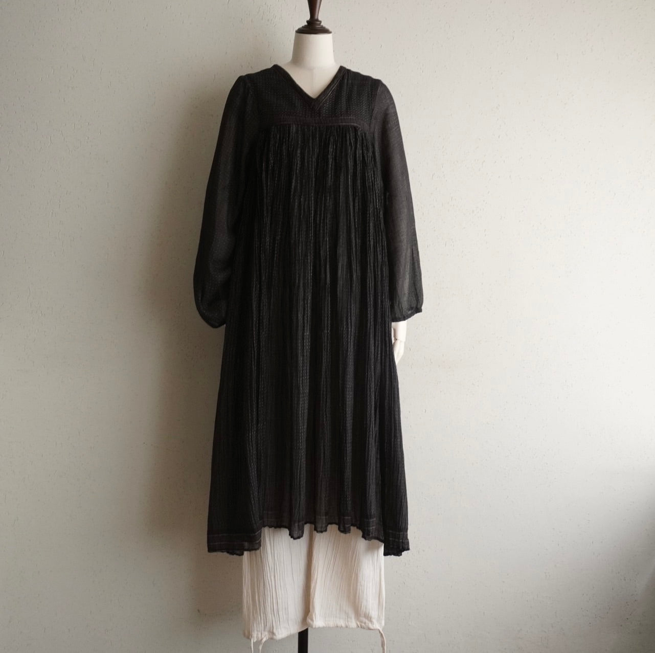 80s India Cotton Dress