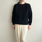 90s Black Design Knit