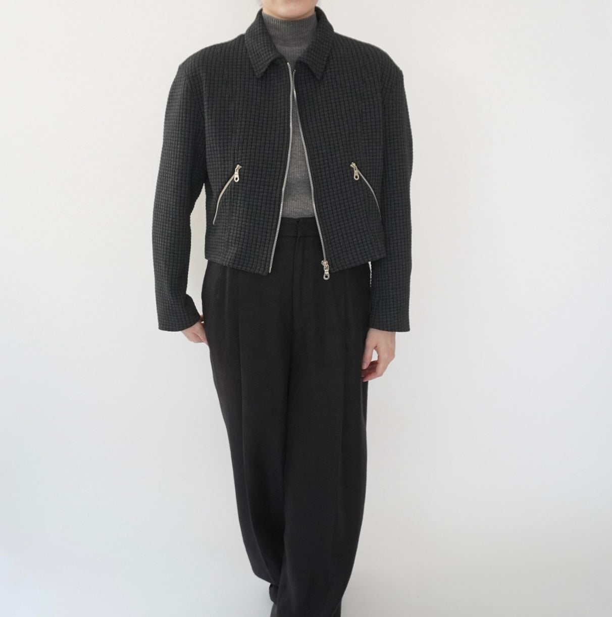 90s Design Top,Light Jacket Made in Italy