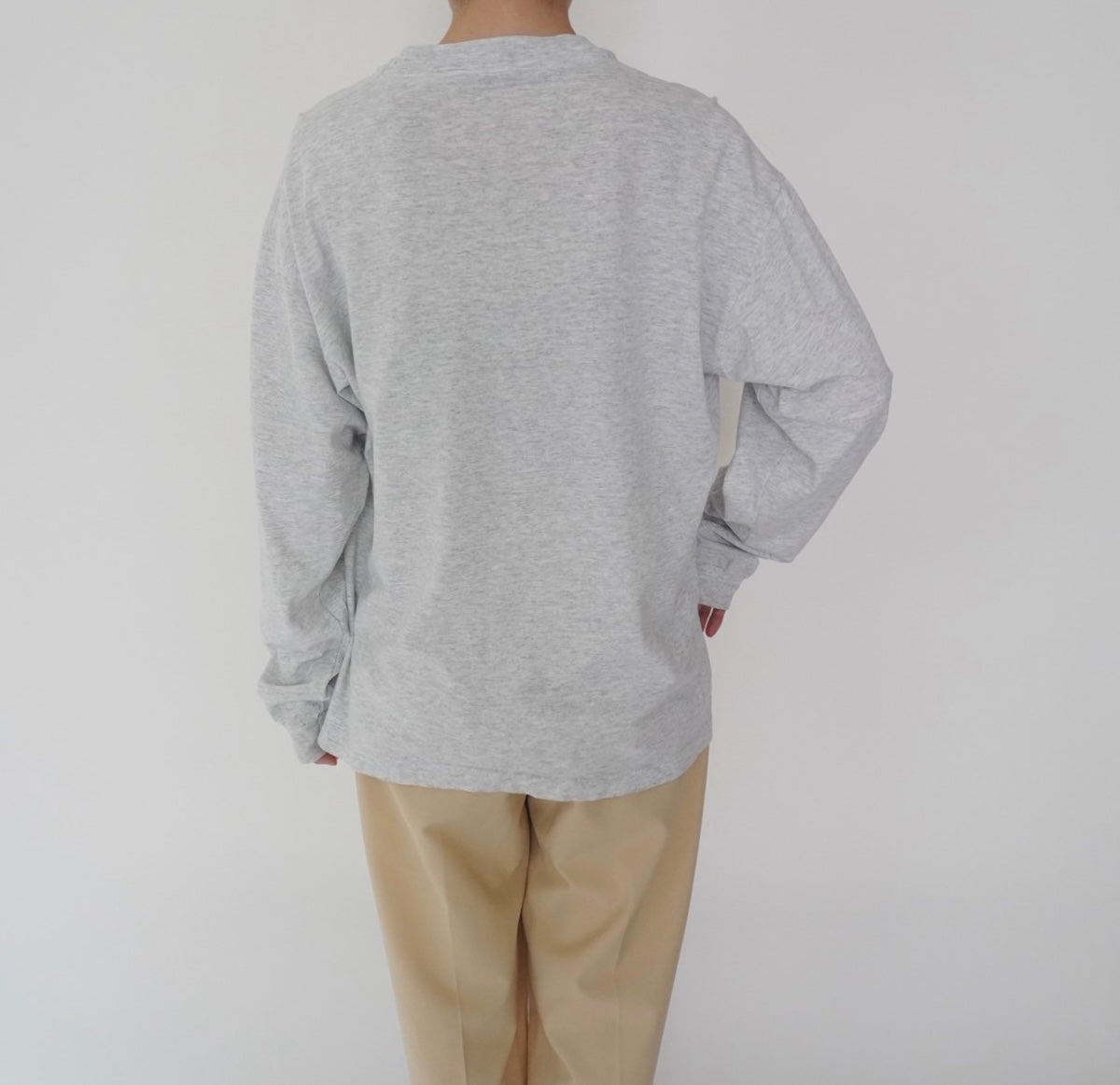 90s Printed Long Sleeves T-shirt Made in USA