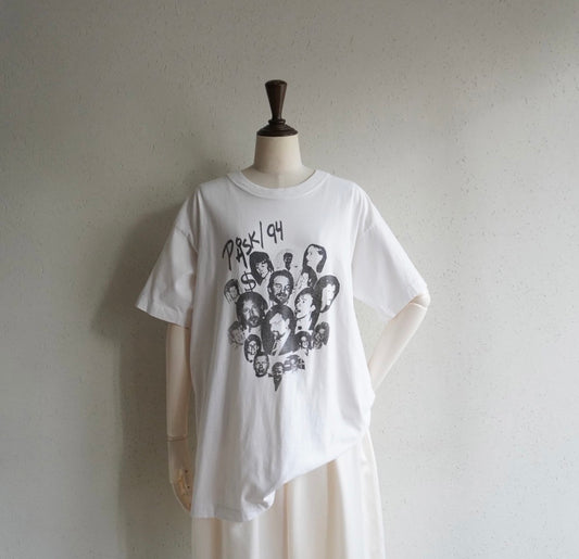 90s EURO Photo Collage Printed T-shirt