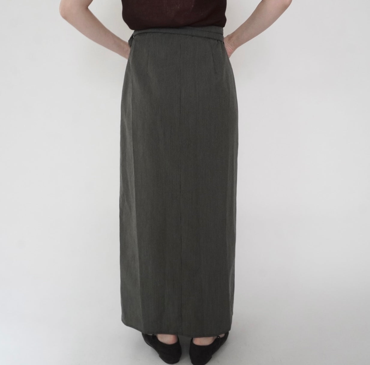 80s Wrap Skirt Made in Italy