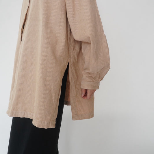 90s Linen x Cotton Shirt Made in USA