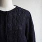 80s EURO Black Mohair Cardigan