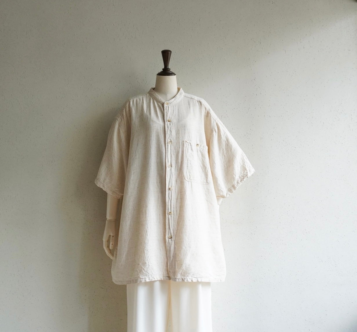 90s Oversized Linen Shirt