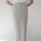 90s Zip Design Maxi Skirt