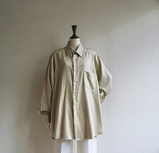 90s Beige Shirt Dead Stock