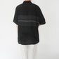 80s Striped Design Shirt Made in USA