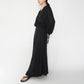 90s EURO Design Black Dress
