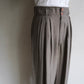 80s High Waisted Wide Pants Made in Italy
