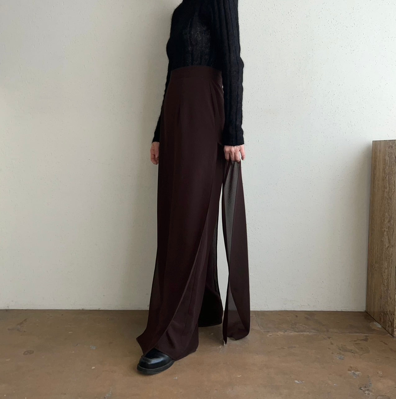 90s Slit Design Pants