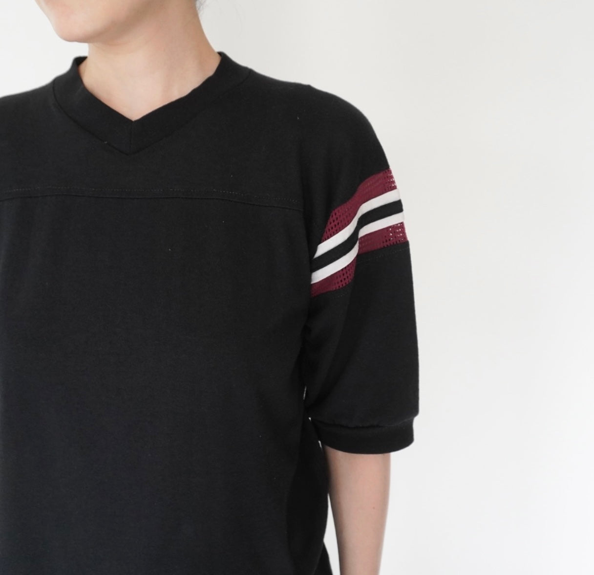 80s Mesh Design T-shirt