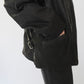 90s Leather × Nylon Jacket