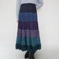 90s Striped Design Skirt Made in Italy